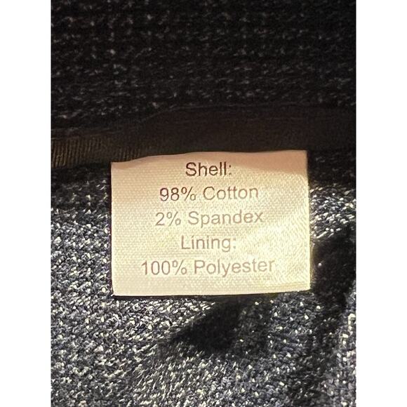 Joseph Abboud 46R XXL Unstructured Blue Casual Denim Look Sport Jacket Stretch - Picture 15 of 15